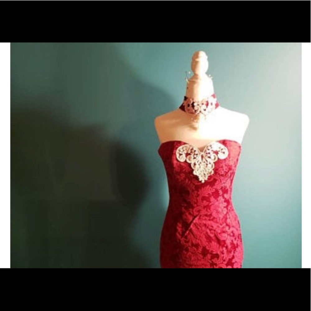 80s gunne dress vintage